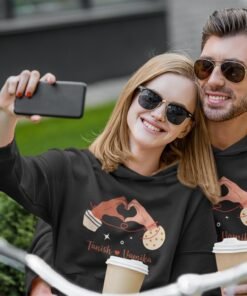 Matching Personalized Couple Hoodies for Wedding Shoots & Special Occasions