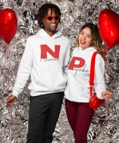 Best Personalised Couple Hoodies for Pre-Wedding Photo Shoots and Anniversary Gifts