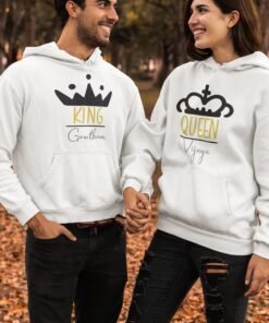 Best Personalised Couple Hoodies for Pre-Wedding Photo Shoots and Anniversary Gifts