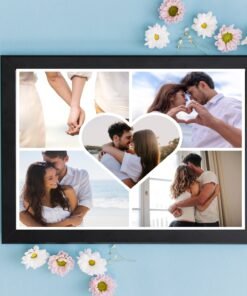 Best Couples Anniversary Collage Frames – Personalized Anniversary Gifts for Him & Her – Unique Home Decor