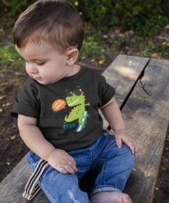 Custom Dinosaur Theme Birthday T-Shirts for Kids | Personalized Kids' Party Shirts