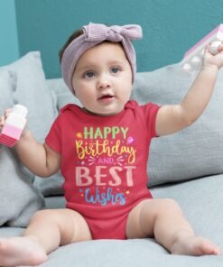 Happy Birthday Daddy Rompers for Newborns – Personalized Baby Apparel