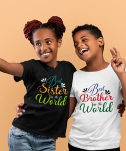 Personalized T-Shirts for Brothers and Sisters: Perfect Sibling Tees