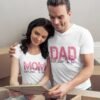 Custom Personalized Mom-to-Be & Dad-to-Be T-Shirts – Unique Pregnancy Announcement Tees