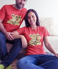 Custom Personalized Mom-to-Be & Dad-to-Be T-Shirts – Unique Pregnancy Announcement Tees