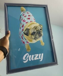 Alternative view of Custom Pet Portrait Wall Frames: Personalized Art for Your Beloved Pets