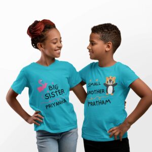 Personalized T-Shirts for Brothers and Sisters: Perfect Sibling Tees