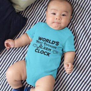 World's Most Expensive Alarm Clock Adorable Newborn Rompers & T-Shirts