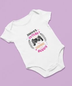 Alternative view of Daddy's Future Gaming Buddy Adorable Newborn Rompers & T-Shirts