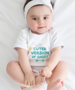 Cuter Version Of Daddy Adorable Newborn Rompers/T-Shirt