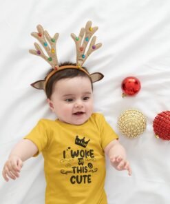 I Woke Up This Cute Adorable Newborn Rompers & T-Shirts
