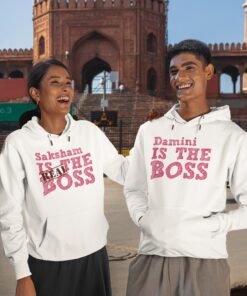 The Boss & Real Boss Couple Hoodies