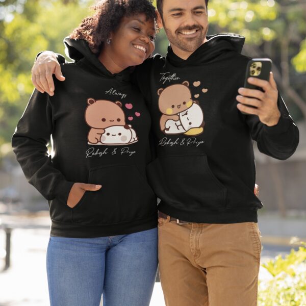 Best Personalised Couple Hoodies for Pre-Wedding Photo Shoots and Anniversary Gifts