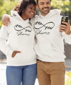 Best Personalised Couple Hoodies for Pre-Wedding Photo Shoots and Anniversary Gifts