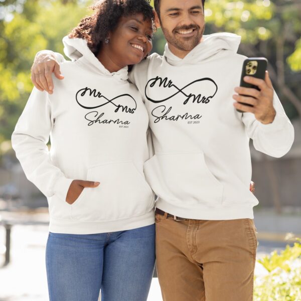 Best Personalised Couple Hoodies for Pre-Wedding Photo Shoots and Anniversary Gifts