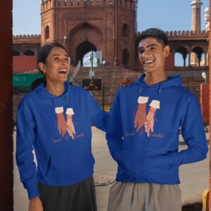 Personalised Couple Hoodies for Pre-Wedding Photo Shoots and Anniversary Gifts