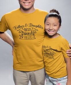 Dad & Daughter Matching T-Shirts – Cherish Every Moment Together