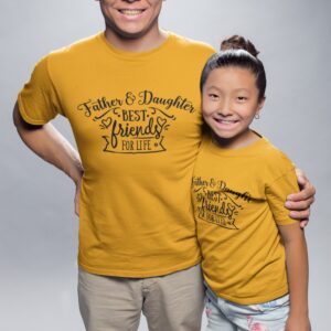 Dad & Daughter Matching T-Shirts – Cherish Every Moment Together