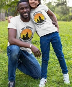 Dad & Daughter Matching T-Shirts – Cherish Every Moment Together