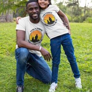 Dad & Daughter Matching T-Shirts – Cherish Every Moment Together