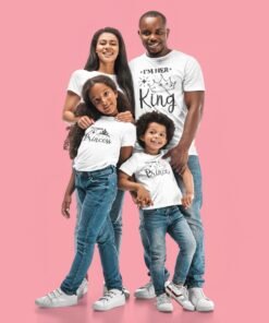 Alternative view of Personalized Family Group T-Shirts – Perfect Matching T-Shirts for Family Bonding