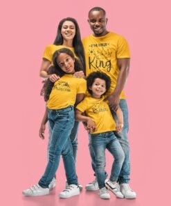Personalized Family Group T-Shirts – Perfect Matching T-Shirts for Family Bonding