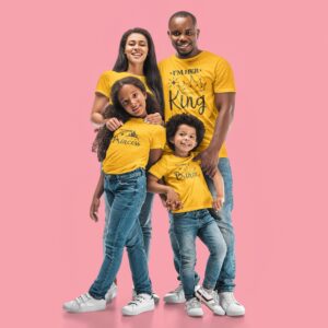 Personalized Family Group T-Shirts – Perfect Matching T-Shirts for Family Bonding