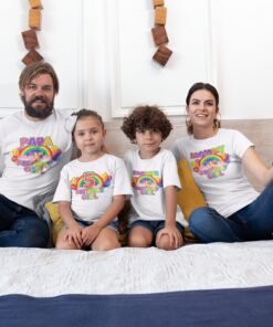 Alternative view of Personalized Family Group T-Shirts – Perfect Matching T-Shirts for Family Bonding | Pop It Theme Designs