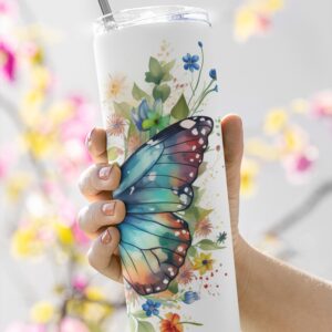 Personalized Custom Name Stainless Steel Tumbler Bottle - Unique Gifts for Her