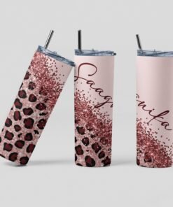Alternative view of Personalized Custom Name Stainless Steel Tumbler Bottle - Unique Gifts for Her