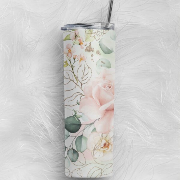Personalized Custom Name Stainless Steel Tumbler Bottle - Unique Gifts for Her - Image 2