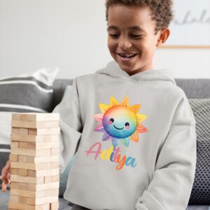 Personalized Kids Custom Name Hoodies | Unique & Stylish Custom Hoodies for Children