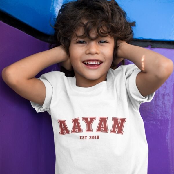 Best Custom Name T-Shirts for Kids: Personalized Tees for Children - Image 2