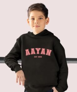 Personalized Kids Custom Name Hoodies | Unique & Stylish Custom Hoodies for Children