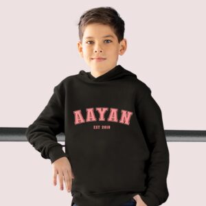 Personalized Kids Custom Name Hoodies | Unique & Stylish Custom Hoodies for Children