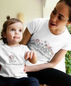 Mom & Daughter Matching T-Shirts – Perfect Duo for Unforgettable Moments