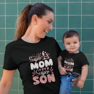 Custom Mom & Son T-Shirts | Personalized Designs for Unforgettable Moments