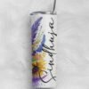 Personalized Custom Name Stainless Steel Tumbler Bottle – Customizable drinkware that keeps drinks hot for 12 hours and cold for 24 hours. Ideal gift for her, featuring a durable, stainless steel design and personalized name option