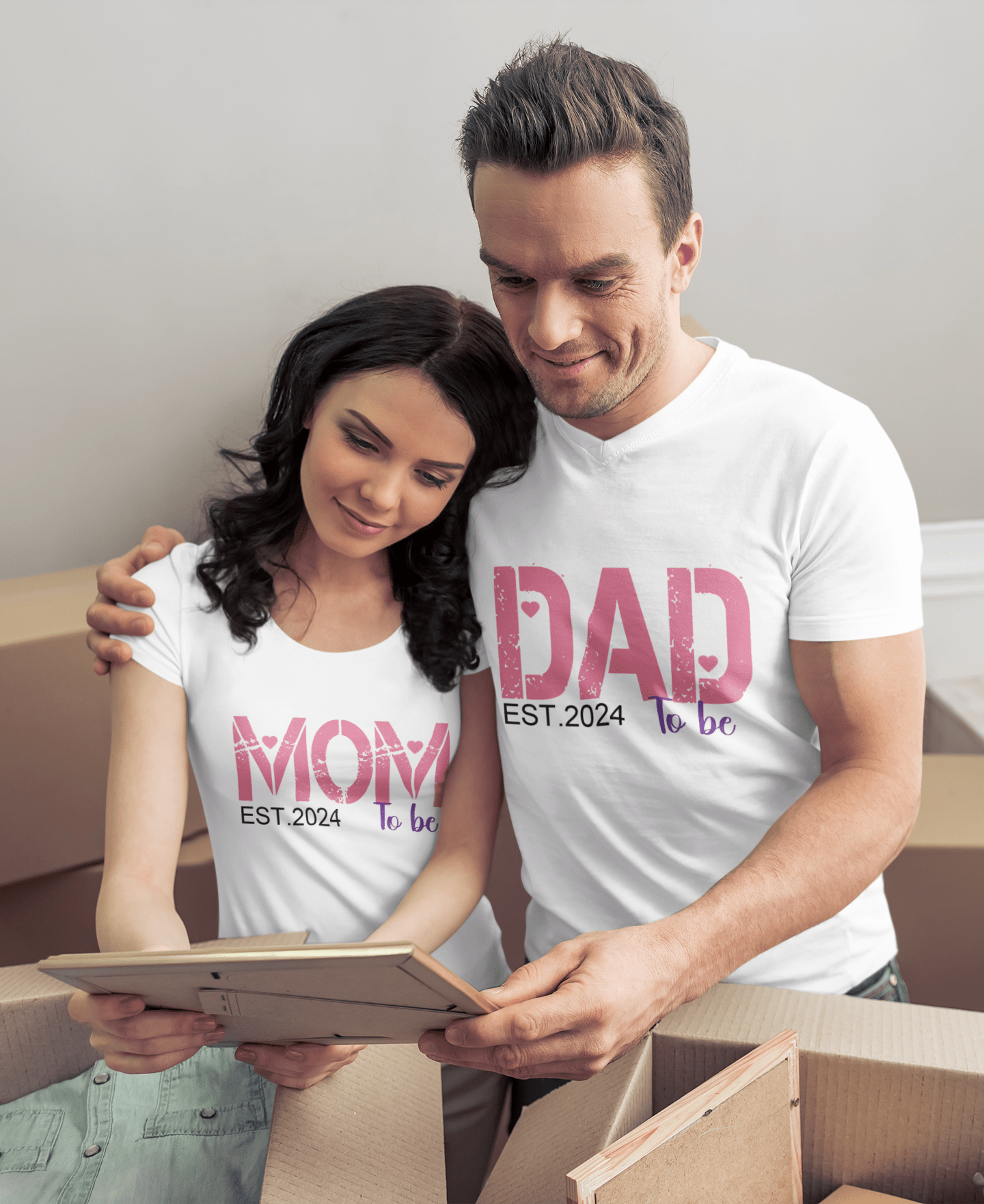 Custom Mom & Dad-to-Be Apparel