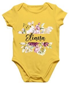 Top Baby Name Rompers & T-Shirts for Newborns – Personalized Baby Clothing