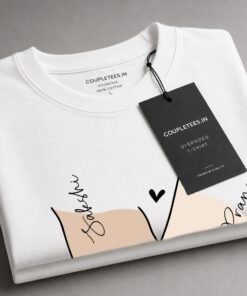 white oversized t-shirt