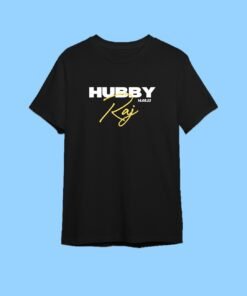 Hubby & Wifey Custom Couple T-Shirts with Personalized Names – Matching His and Hers Shirts for Couples, Ideal Gift for Anniversaries or Special Occasions