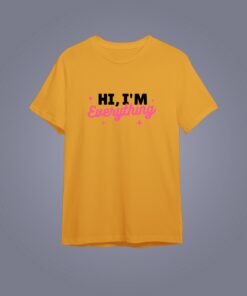 I Have Everything I Need & Hi, I'm Everything Custom Personalized Couple T-Shirts – Matching Shirts for Couples, Perfect for Celebrating Love and Togetherness