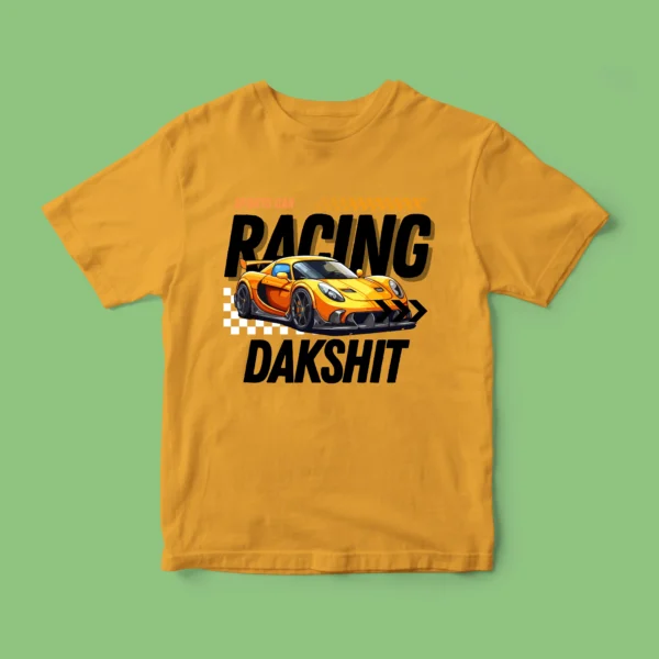 Personalized Kids' Custom Name T-Shirt – Car Theme Design - Image 2