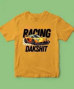 Alternative view of Personalized Kids' Custom Name T-Shirt – Car Theme Design