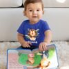 Personalized baby romper with 'Wild One' design and custom name, perfect for a unique and adorable baby outfit.