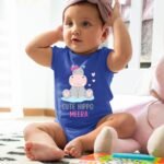 Personalized baby romper with 'Princess' design and custom name, perfect for a unique and adorable baby outfit.
