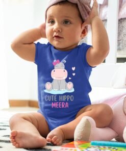 Personalized baby romper with 'Princess' design and custom name, perfect for a unique and adorable baby outfit.