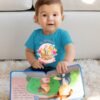 Personalized baby romper with 'First Birthday' design and custom name, perfect for a unique and adorable baby outfit. Soft, comfortable infant onesie for milestone celebrations.