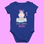 Personalized baby romper with 'Princess' design and custom name, perfect for a unique and adorable baby outfit.
